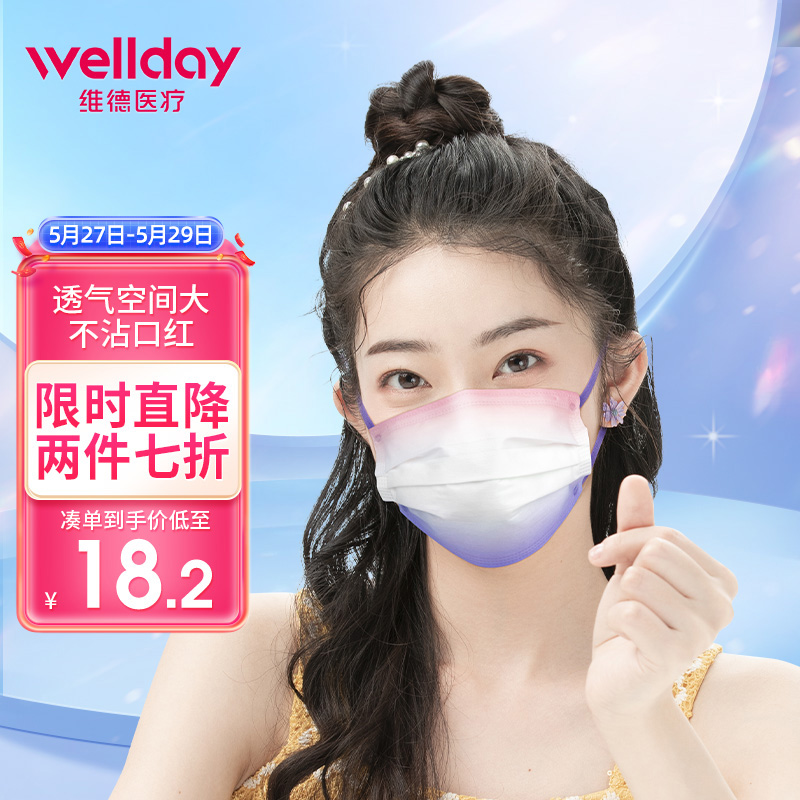 维德医疗韩版KN95口罩价格趋势和用户评测