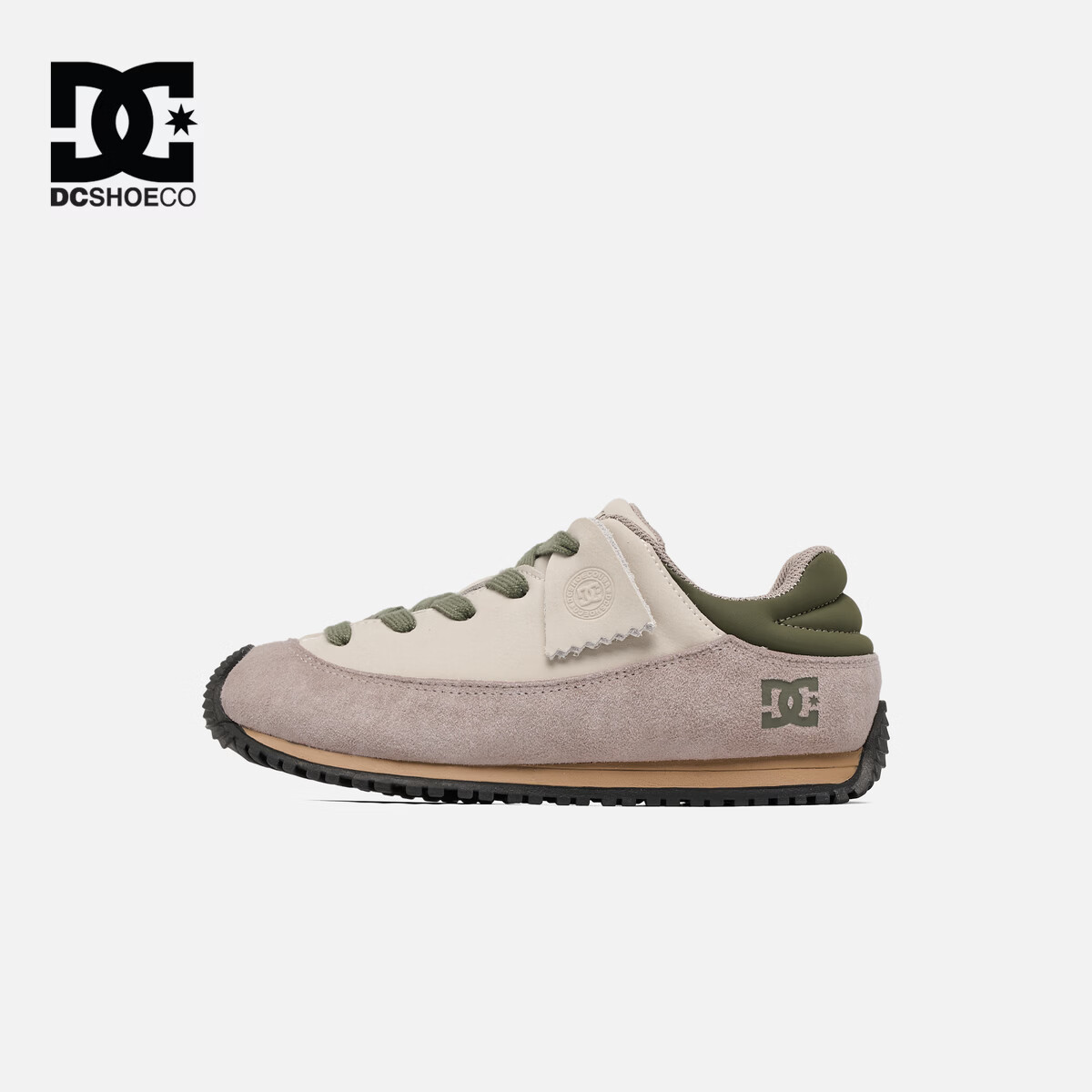 DCSHOES CAS MOAB童鞋儿童运动鞋2026新款中大童德训鞋复古百搭休闲鞋子6 苔原绿 37 码 适合脚长(228-232mm)