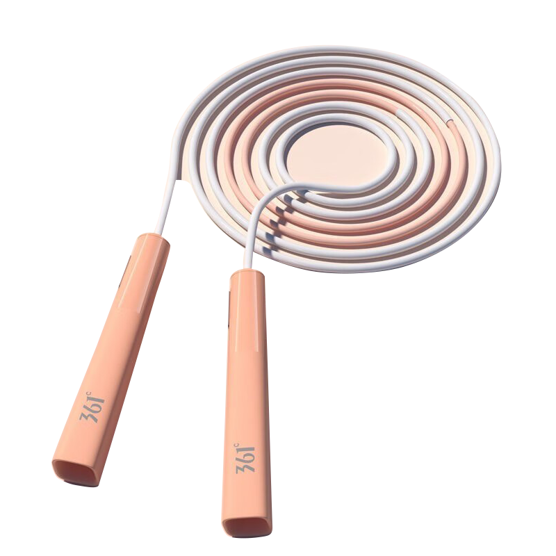 361° 儿童跳绳中小学生比赛考试专用跳绳竞速跳绳初学者通用款HD 麦芽橙