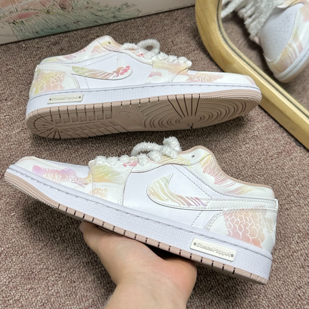 ���ڲ�����nike�Ϳ�AJ������̫�������໨dunk��ŮЬ����ʽ��������Ь�������� ����Ϧϼ-AJ ����Ʒ�߶˶��ơ�