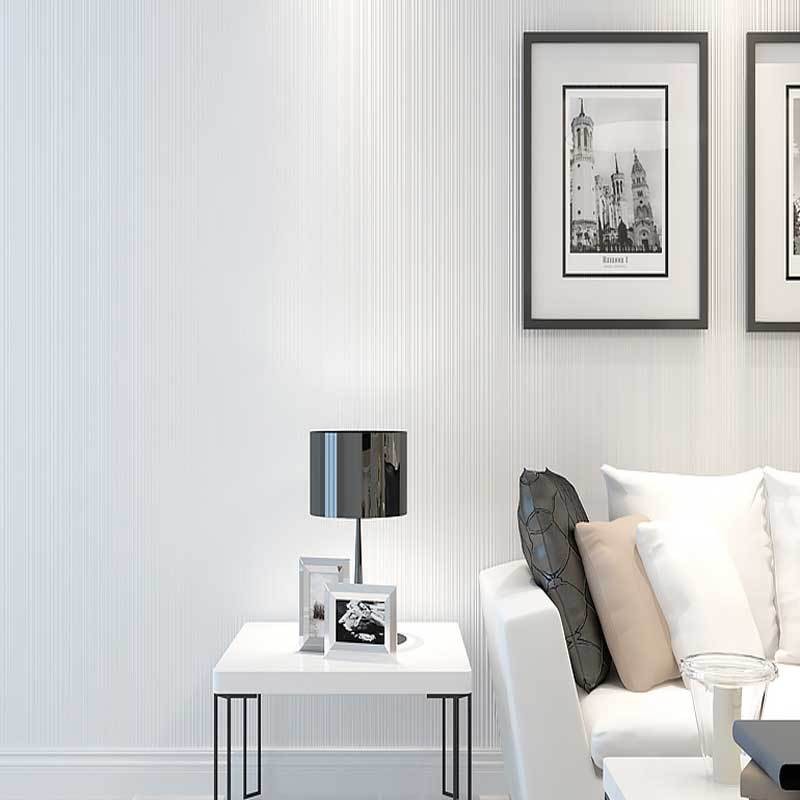 菲罗 现代简约无纺布墙纸 客厅卧室电视墙素色壁纸 非自粘 米白色-s90