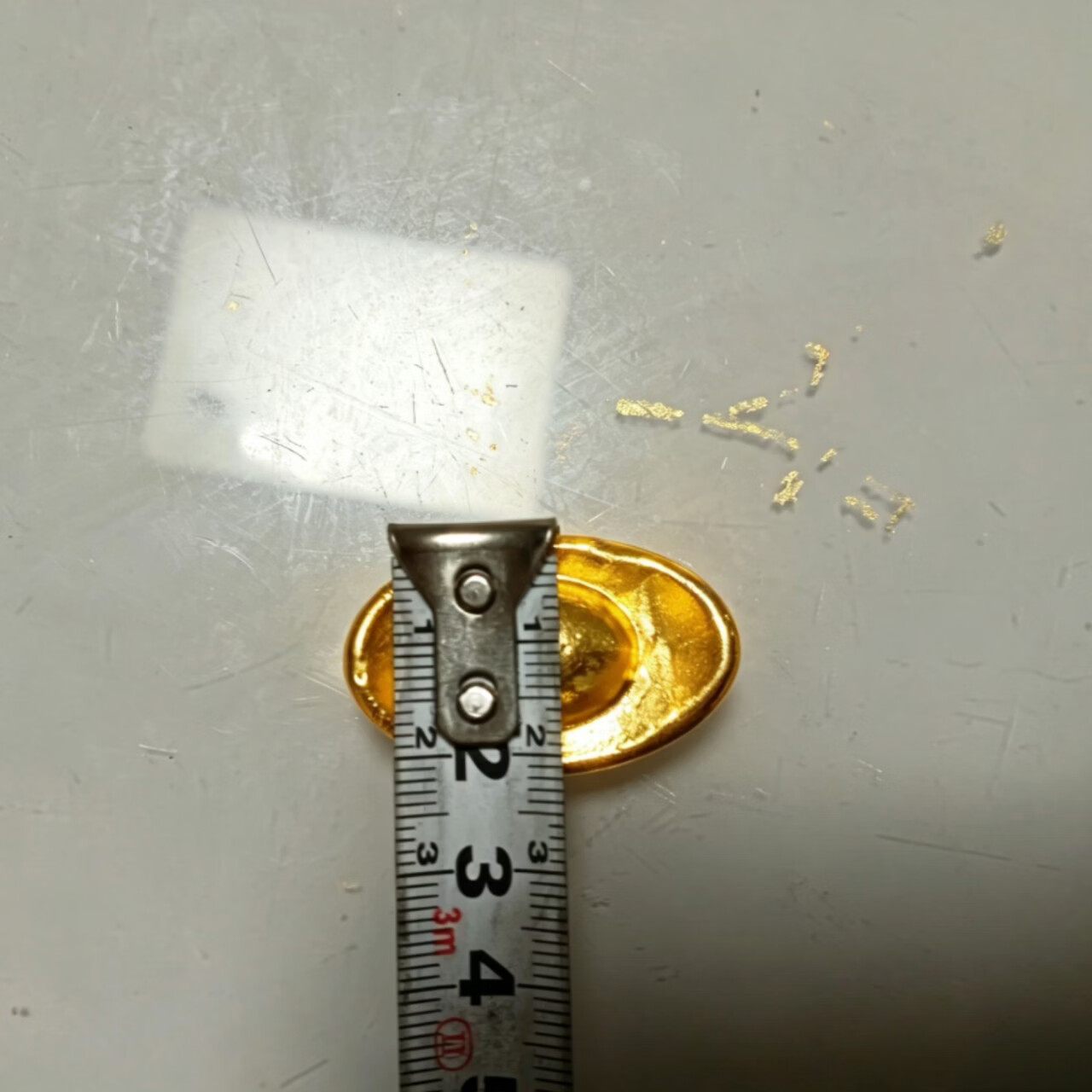 铜合金元宝工艺品 中式复古桌面摆件 客厅玄关家居装饰送礼 五个元宝 55克左右*5
