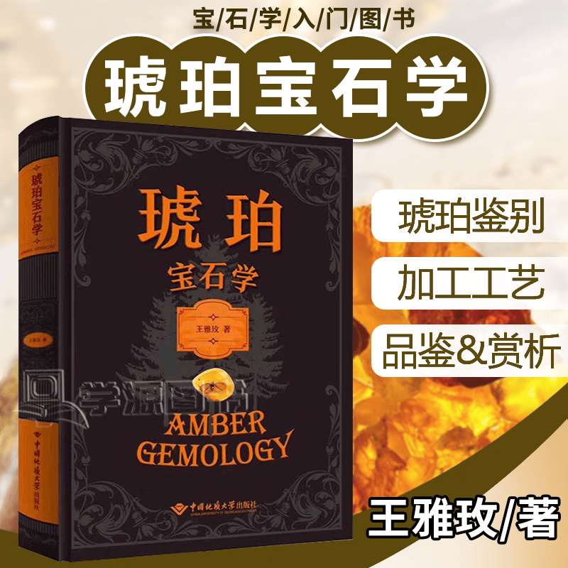 包邮 琥珀 宝石学 王雅玫 中国地质大学出版社