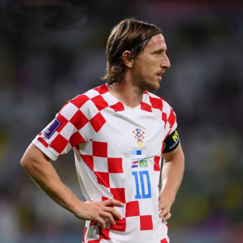 傲禧2022世界杯克罗地亚国家队球衣主场10号魔笛莫德里奇短袖足球服