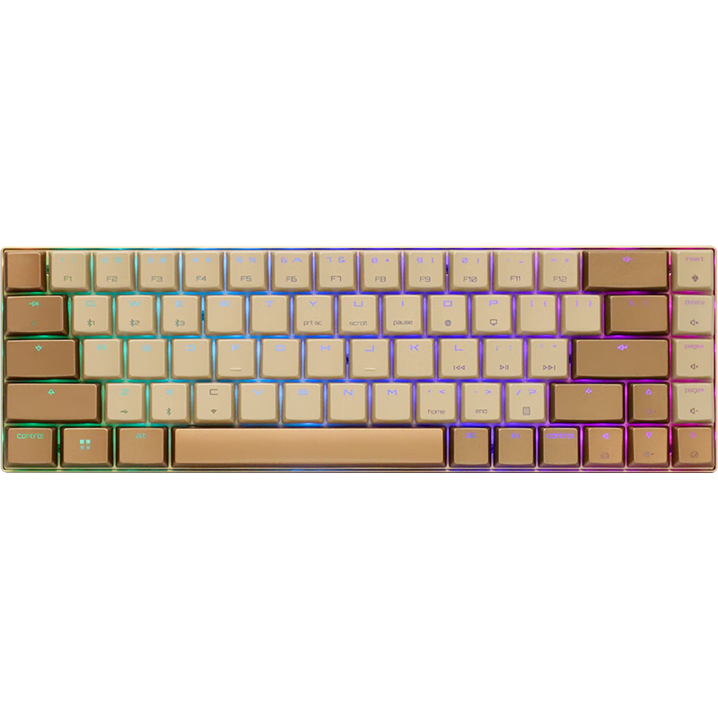 CHERRY 樱桃 MX-LP 6.1 RGB彩光 金色矮银轴