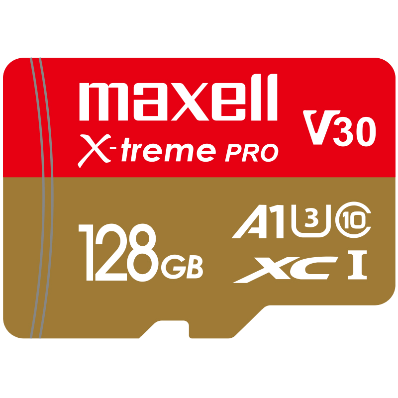 麦克赛尔Maxell 智尊极速 MicroSDXC TF(MicroSD)存储卡U3 A1 V30 内存卡 128G Class10 读速100MB/S100008888360