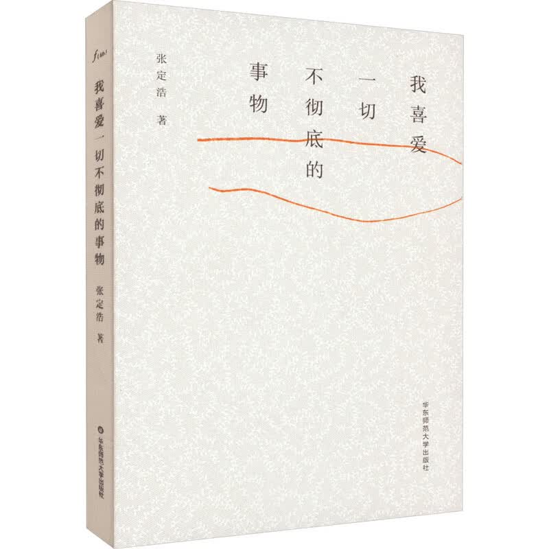 我喜爱一切不彻底的事物 张定浩 书籍 图书