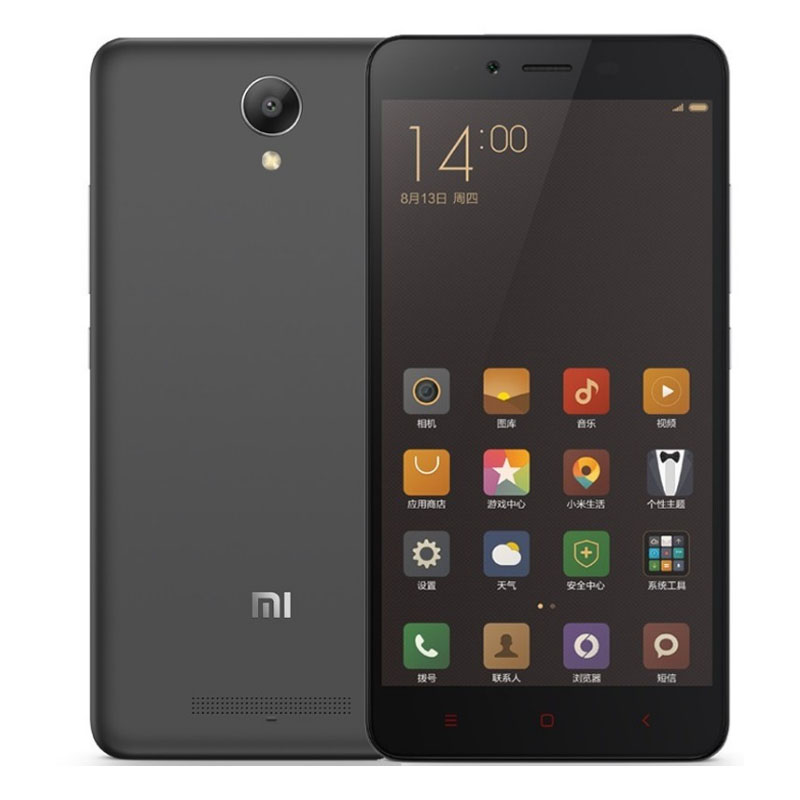 【二手9成新】小米(mi)红米note2手机 移动联通双4g 双卡双待 深灰色