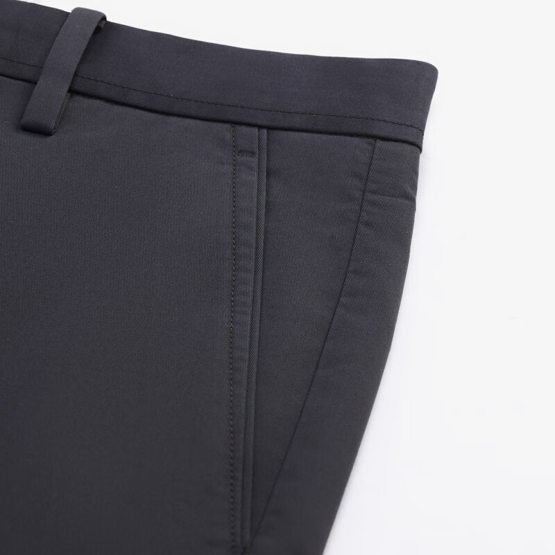 MAYOR男装 秋季棉涤面料透气微弹藏青商务男士休闲裤 藏青 170/78A