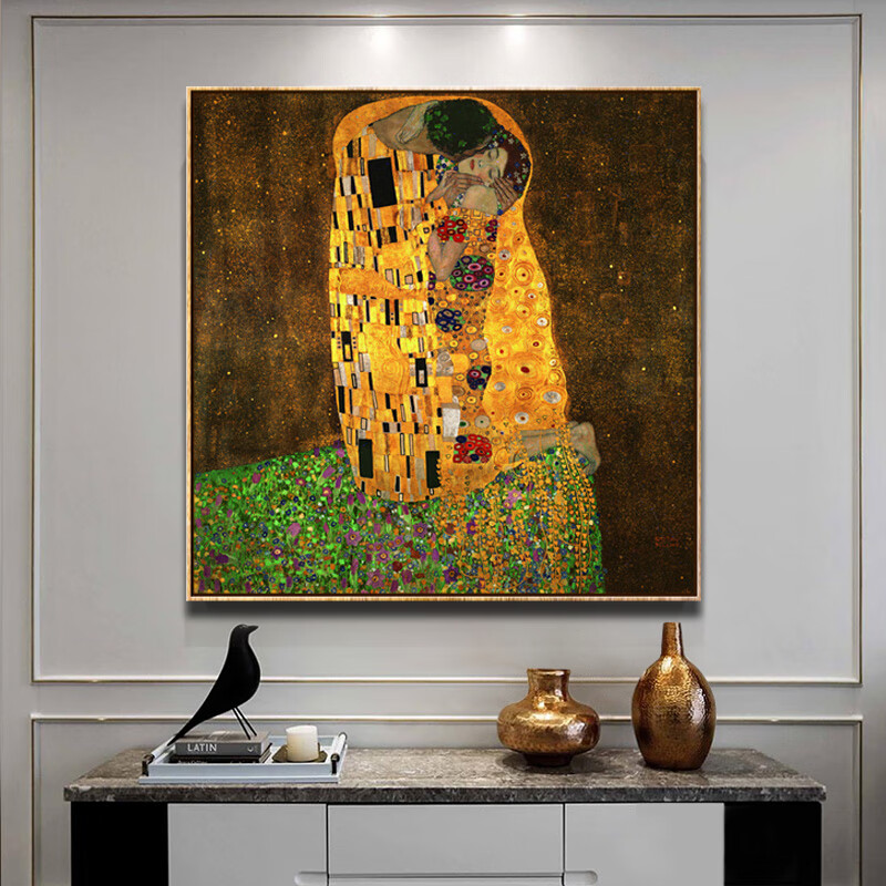 红艺雅 世界名画克里姆特油画作品原作版画客厅餐厅书房卧室酒店装饰