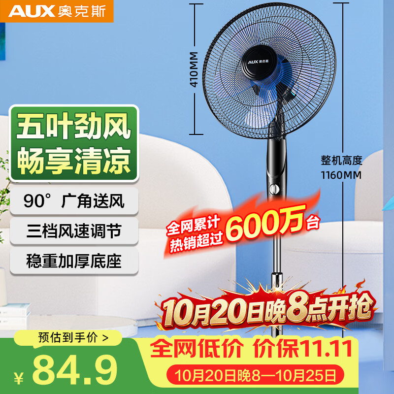 39到6490元的风扇谁更会吹？2021电风扇选购详解