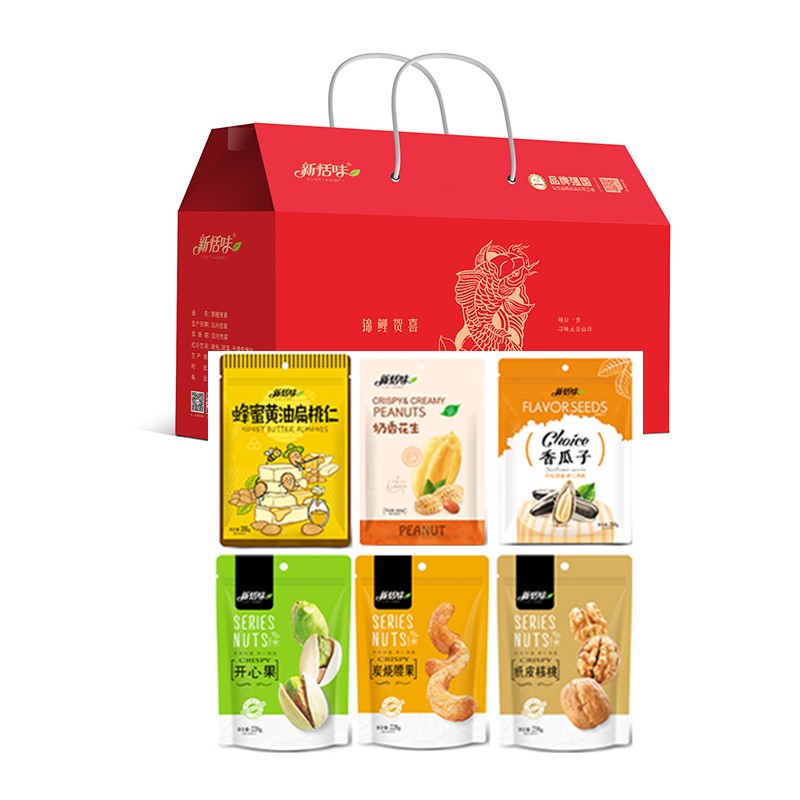 新恬味坚果大礼包 1.590kg/盒