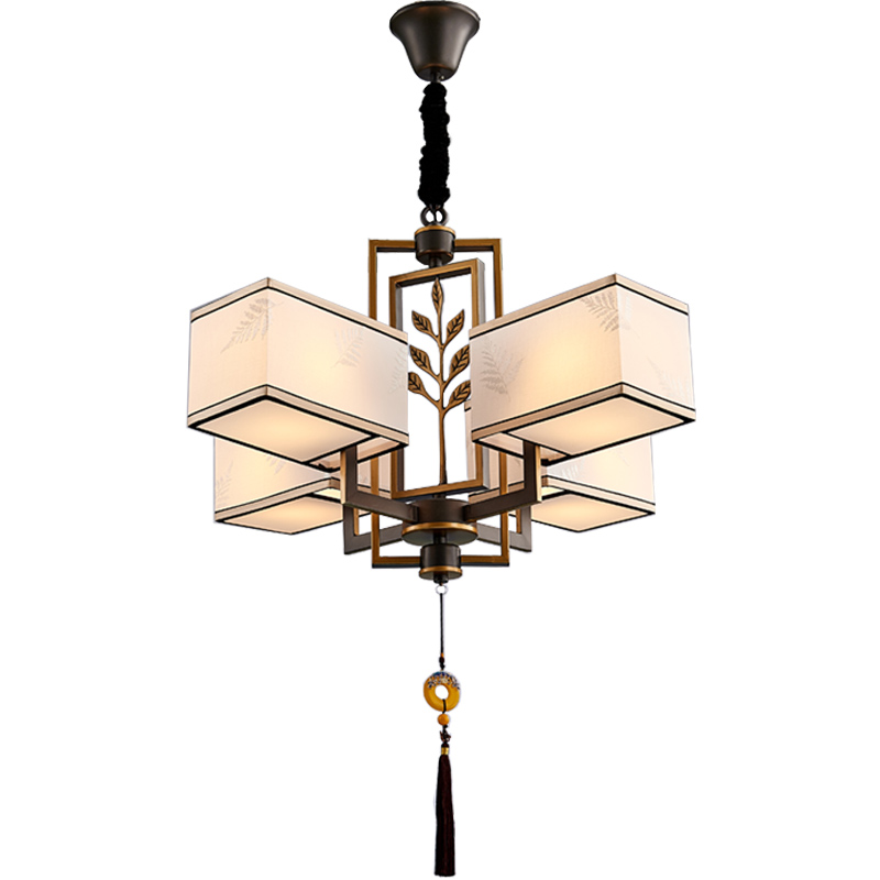 格蒂诗(gdyth) 现代新中式吊灯客厅灯家用中国风格餐厅卧室灯仿古禅意