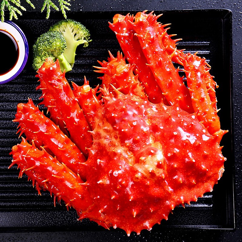 沃鲜客鲜活熟冻帝王蟹螃蟹帝皇蟹腿10斤海鲜大礼包年货礼盒长脚蟹 企业团购或其他规格 咨询客服