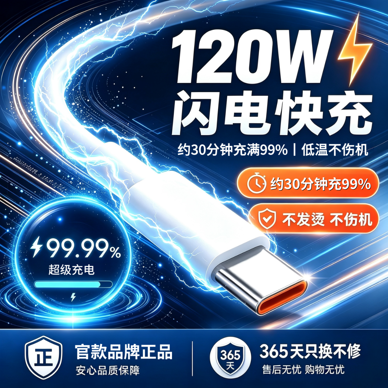 简雷240W超级充电适用华为Mate60pro手机充电线mate50pro/30/40适用荣耀nova8/9数据线 1.0米6A快充线