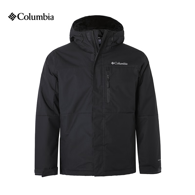 哥伦比亚哥伦比亚2025秋冬户外棉服男冲锋衣防水热能保暖夹棉外套WE6558 010 S (170/92A)
