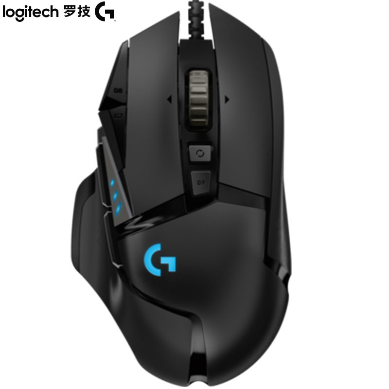 罗技G502 炫光自适应游戏鼠标鼠标质量如何