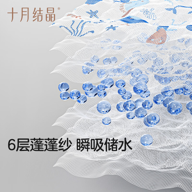 十月结晶婴儿浴巾纯棉纱布初生新生儿柔吸水宝宝儿童大毛巾a类 【连帽】海洋精灵 90*90cm 两条装