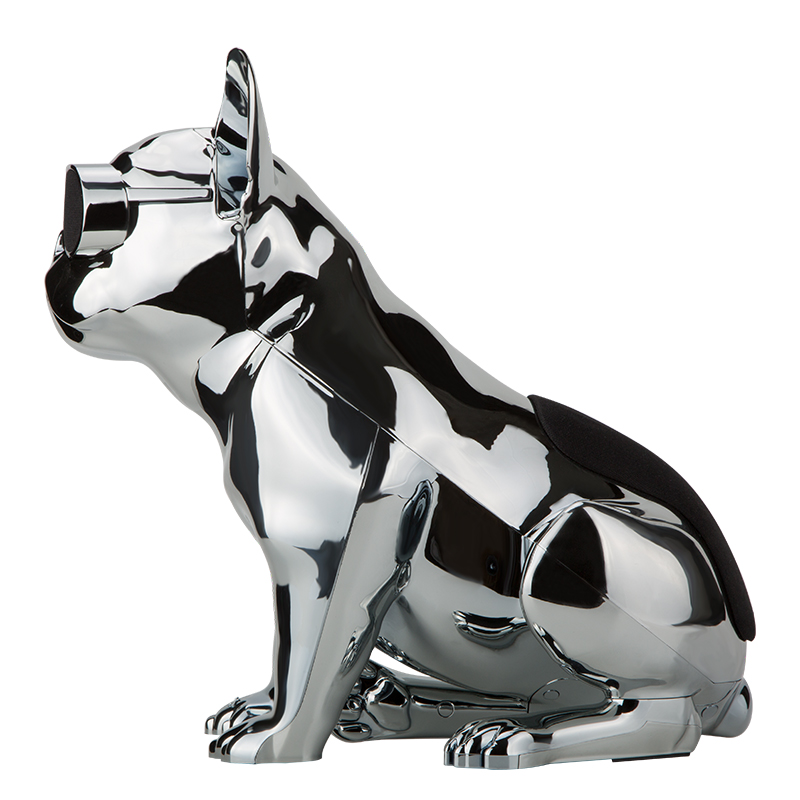 AERO SYSTEM法国官方斗牛犬无线蓝牙音响低音炮手机便携电脑桌面音箱音响(JARRE) AeroBull XS1斗牛犬音箱-镀银