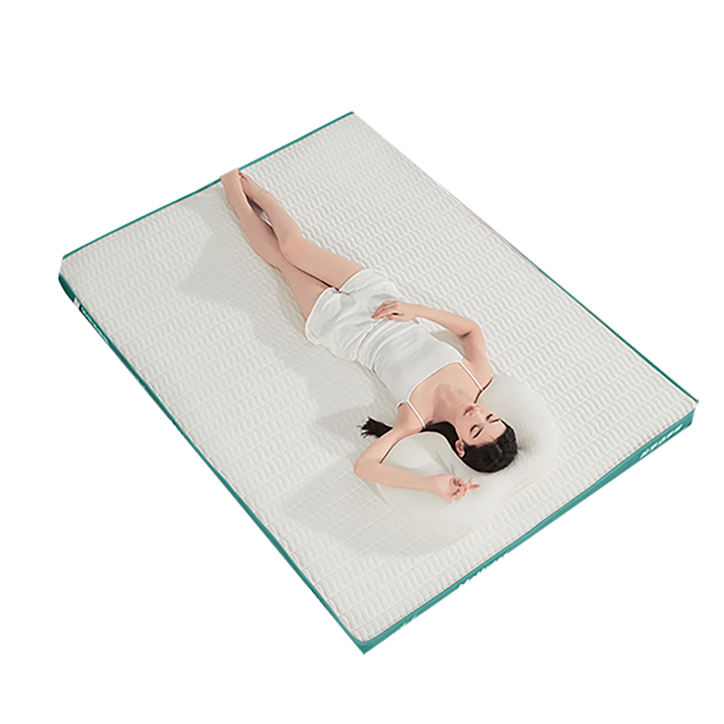 梦洁家居记忆棉床垫乳胶海绵分层加厚榻榻米双人可折叠床褥子1.8*2m