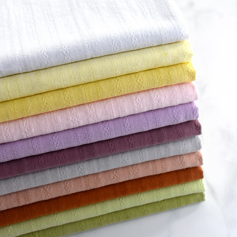 刺绣宫廷风田园风小清新女装衬衫连衣裙童装布料 花色 整组小样色卡