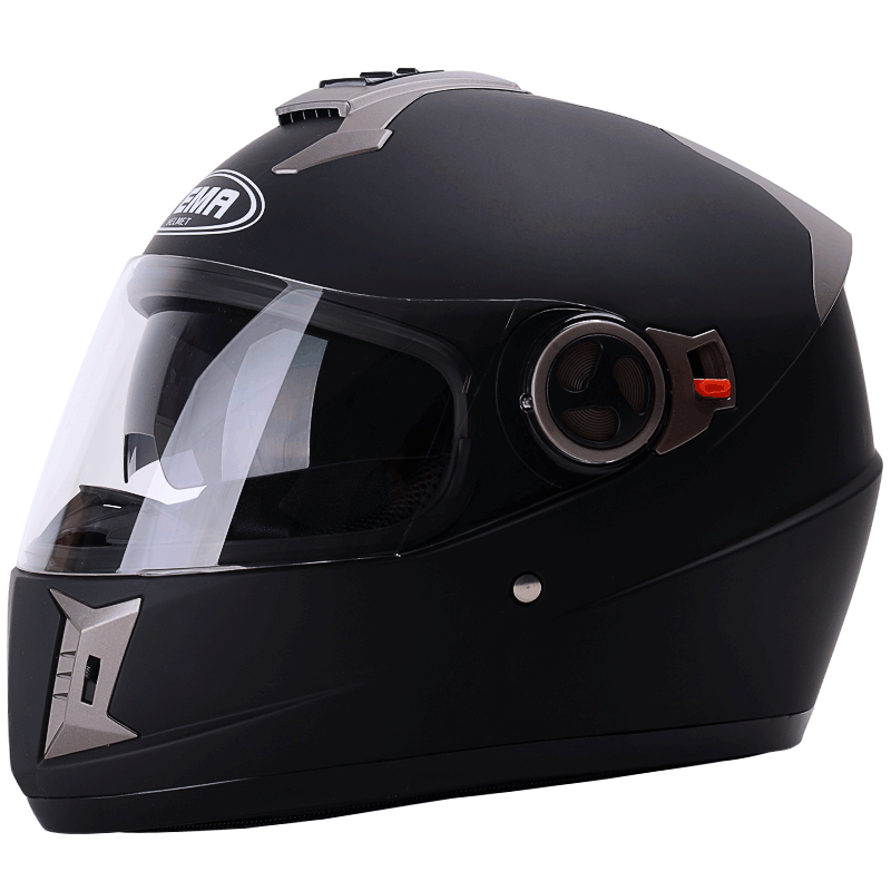 plus会员:野马(yema)8828电动车头盔男全盔冬季双镜片女士机车安全帽