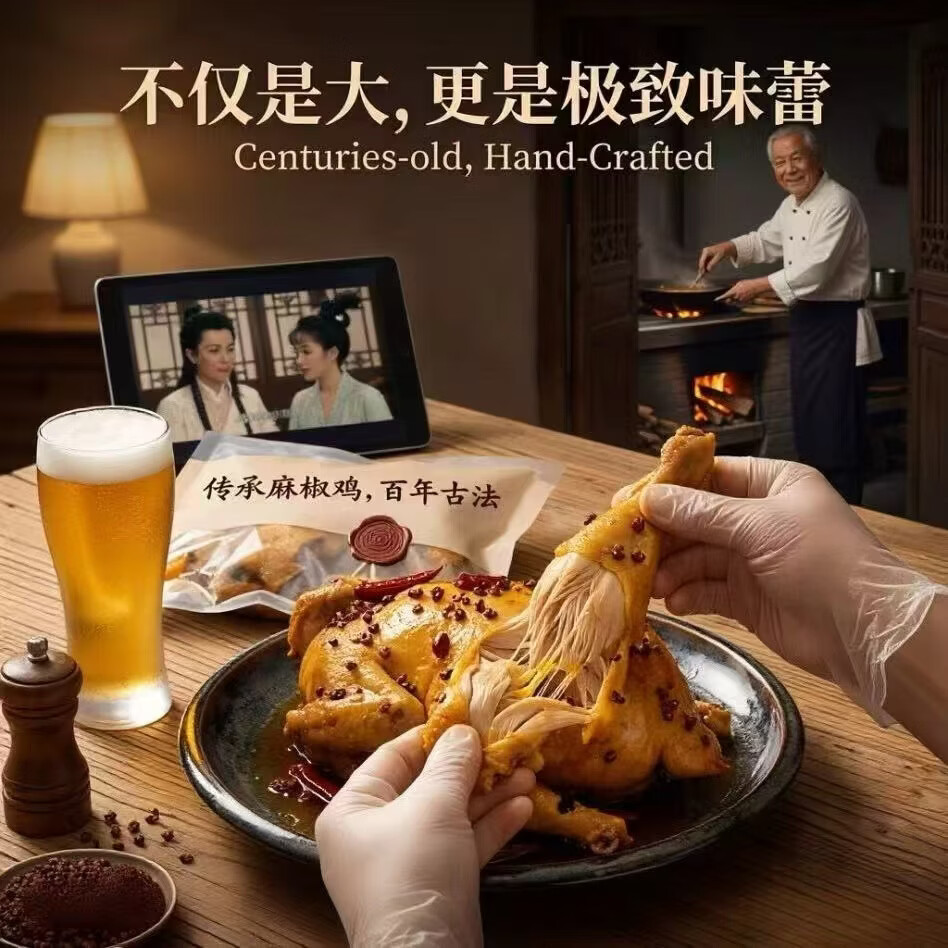 古法秘制麻椒鸡麻辣香鲜1000g 1000g