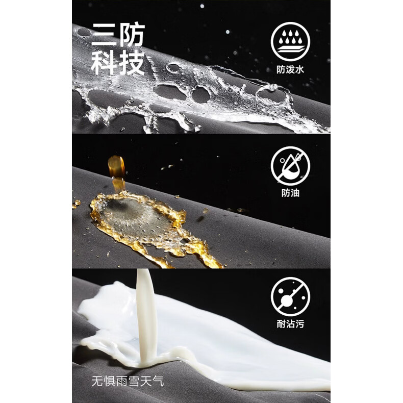 雪中飞三防冲锋衣三合一羽绒服男款内胆可拆卸秋冬季新款防风防水外套男 【深蓝】85白鸭绒 3XL 三合一羽绒内胆/ 建议【170-200斤】