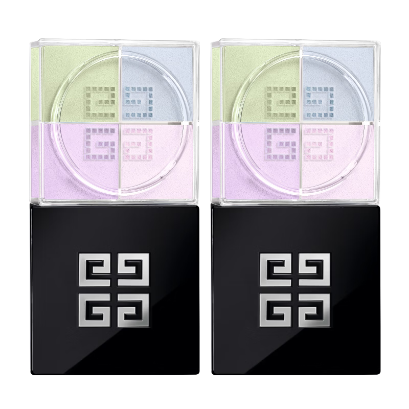 纪梵希（Givenchy）【11.11买正送正】四宫格散粉1双支囤货定妆蜜粉 生日礼物送女友