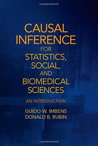 现货 Causal Inference for Statistics, Social, and Biomedical Sciences