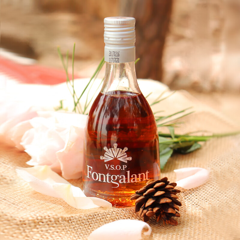 福阁fontgalant vsop晶钻白兰地 法国原装进口洋酒白兰地 晶钻白兰地
