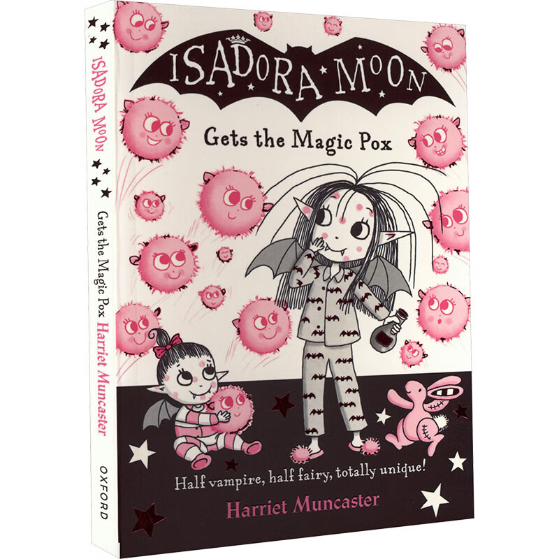 伊莎多拉·月亮染上魔法痘 英文原版ISADORA MOON GETS THE MAGIC POX 图书