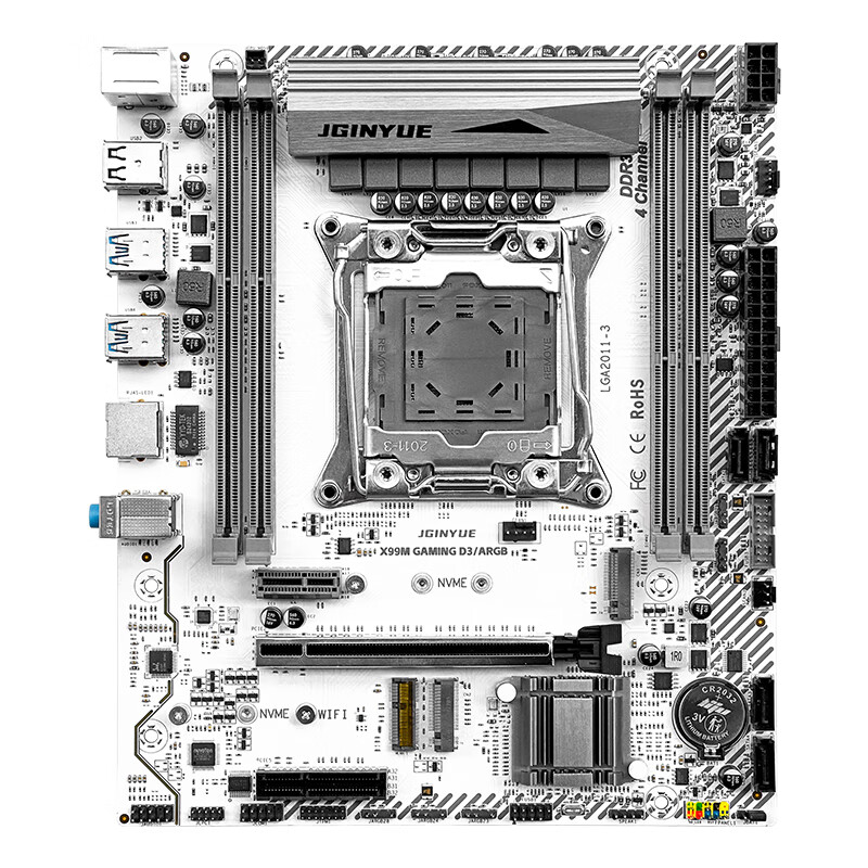 精粤 X99 D3 D4 M GAMING D3 ARGB 图 4
