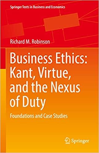 预订business ethics: kant, virtue, and the nexus of