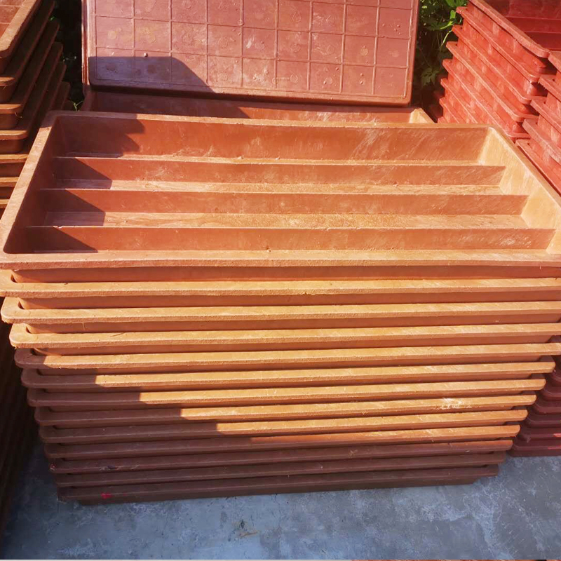 岩心箱岩芯箱盒2格4格5格6格7格8格9格10格塑料盒地质勘探钻孔 110型5