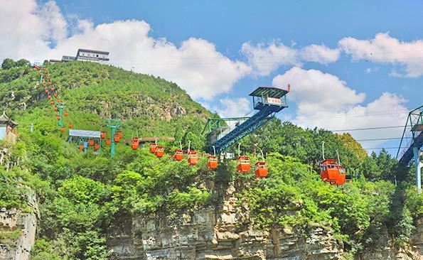 十渡拒马乐园峡谷飞人门票(至峡谷飞人起点处)单程上行索道(成人票)
