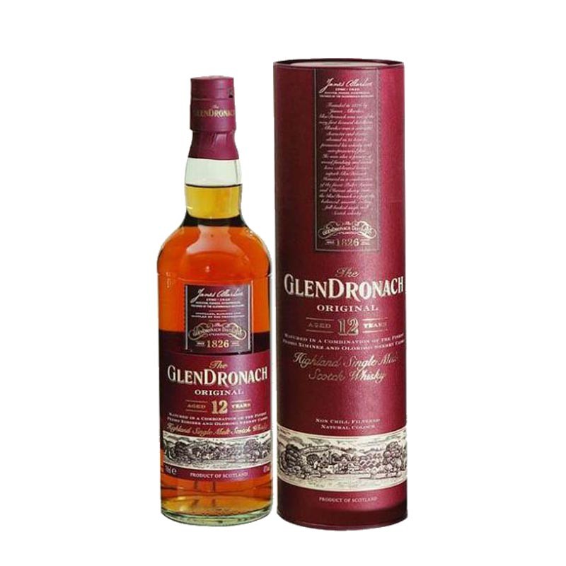 格兰多纳(glendronach)格兰多纳 12年 单一麦芽威士忌 苏格兰进口