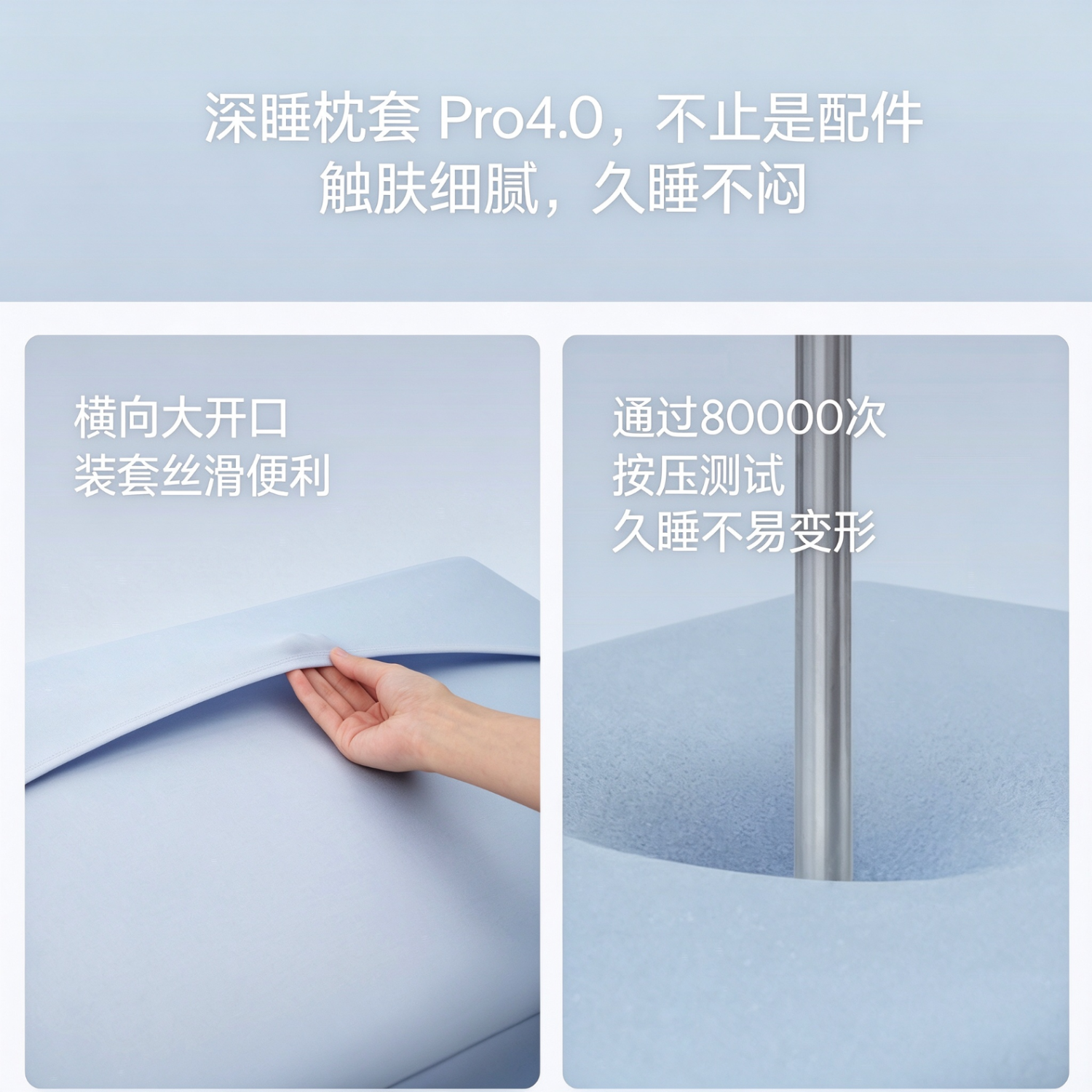 亚朵星球深睡枕Pro4.0记忆枕零压力深睡眠慢回弹护颈椎枕芯酒店枕 A类 单只 白色单只 低枕 8cm