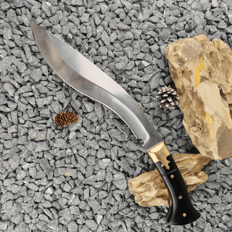 霸志尼泊尔狂牛-户外刀排障多功能高硬度野外生存便携家用露营小刀