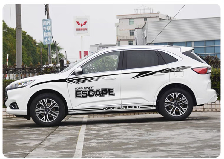 迪彦适用于锐际车贴拉花创意个性改装锐际车身腰线彩条装饰汽车贴