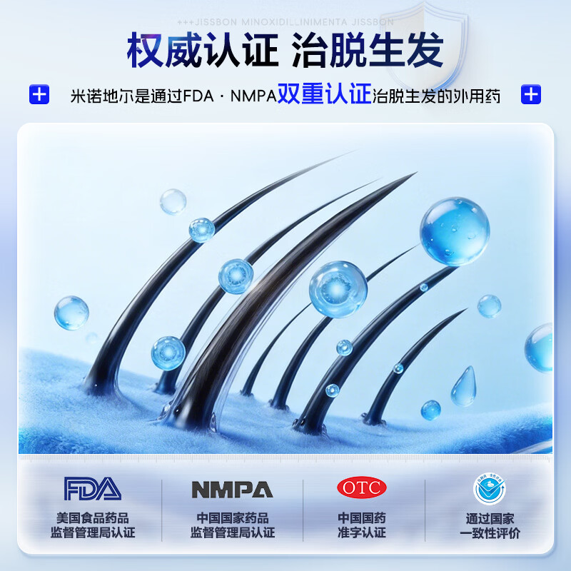 [杰士邦]米诺地尔搽剂 5%*60ml 1盒装 5%*60ml*1瓶