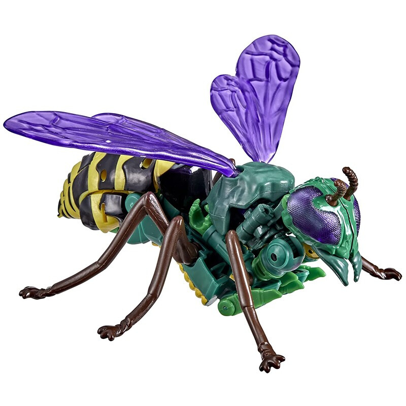 电影系列 围城决战塞伯坦 王国系列 模型玩具 王国黄蜂勇士加强级