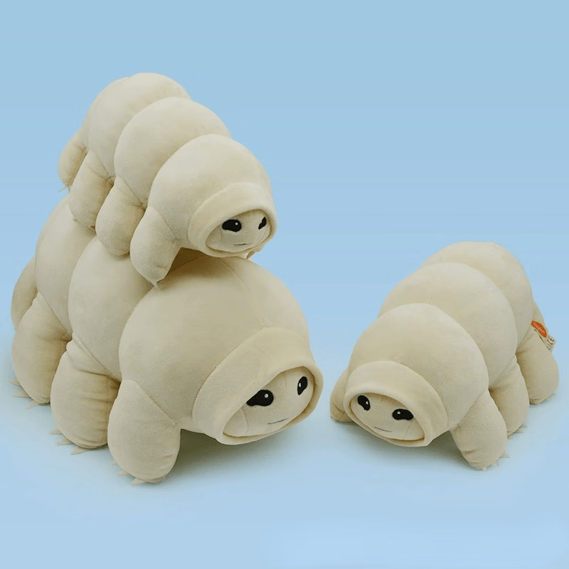 凯史珠海长隆海洋馆纪念品毛绒玩具深海水熊虫公仔抱枕儿童玩偶 乳