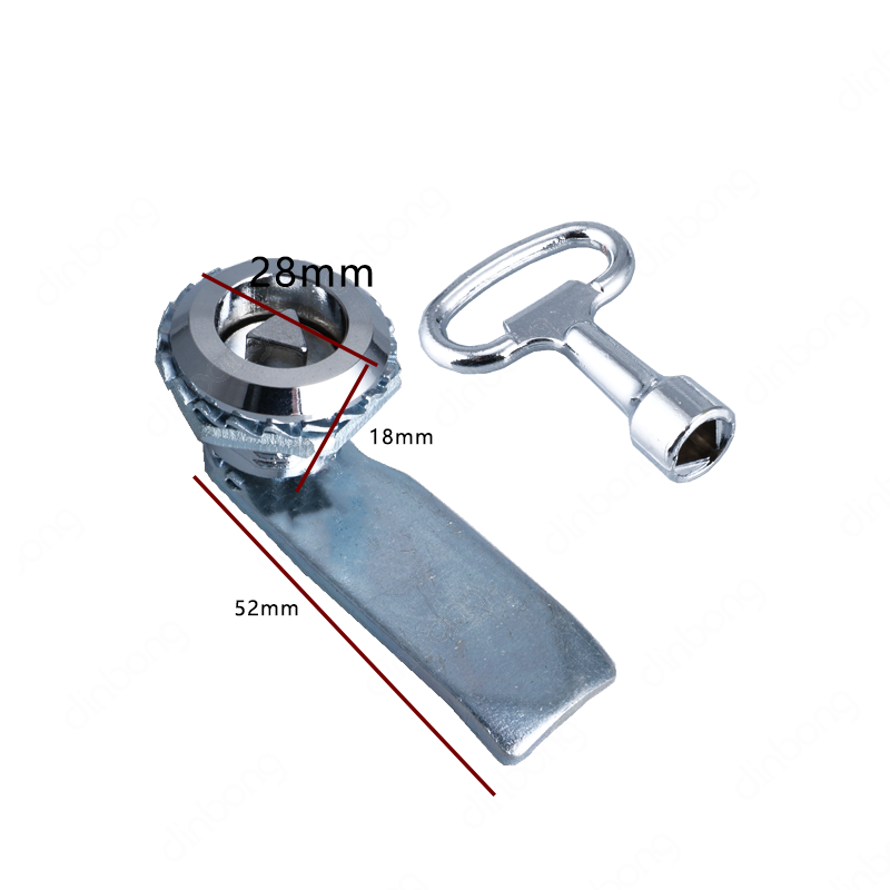 文件锁柜网络机柜垃圾箱配电箱耐磨抗蚀精抛电镀不易生锈精密锁芯