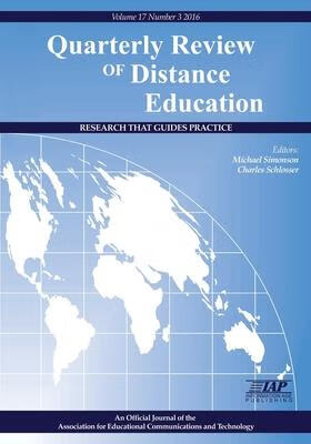 预订 quarterly review of distance education "research that
