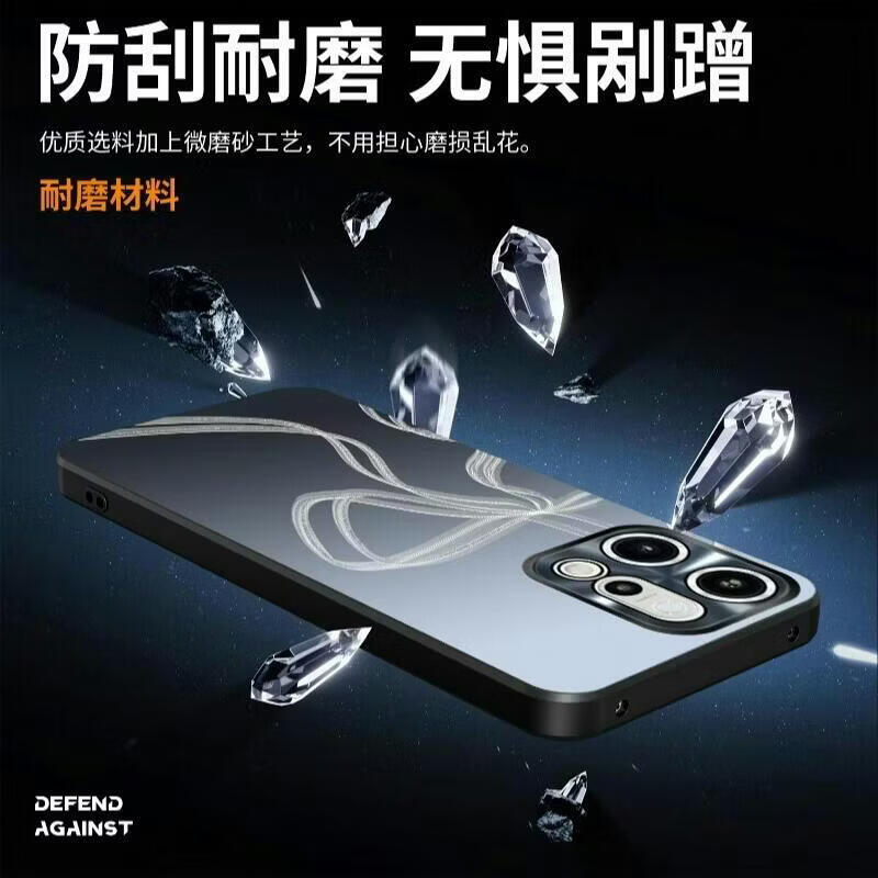 驹臣适用于OPPOReno14手机壳Reno14Pro蝴蝶结防摔磨砂保护套商务简约全包软边自带镜头膜高端散热外壳 【远峰蓝】蝴蝶结sgs军工防摔自带af镜头膜 oppo reno 14 pro