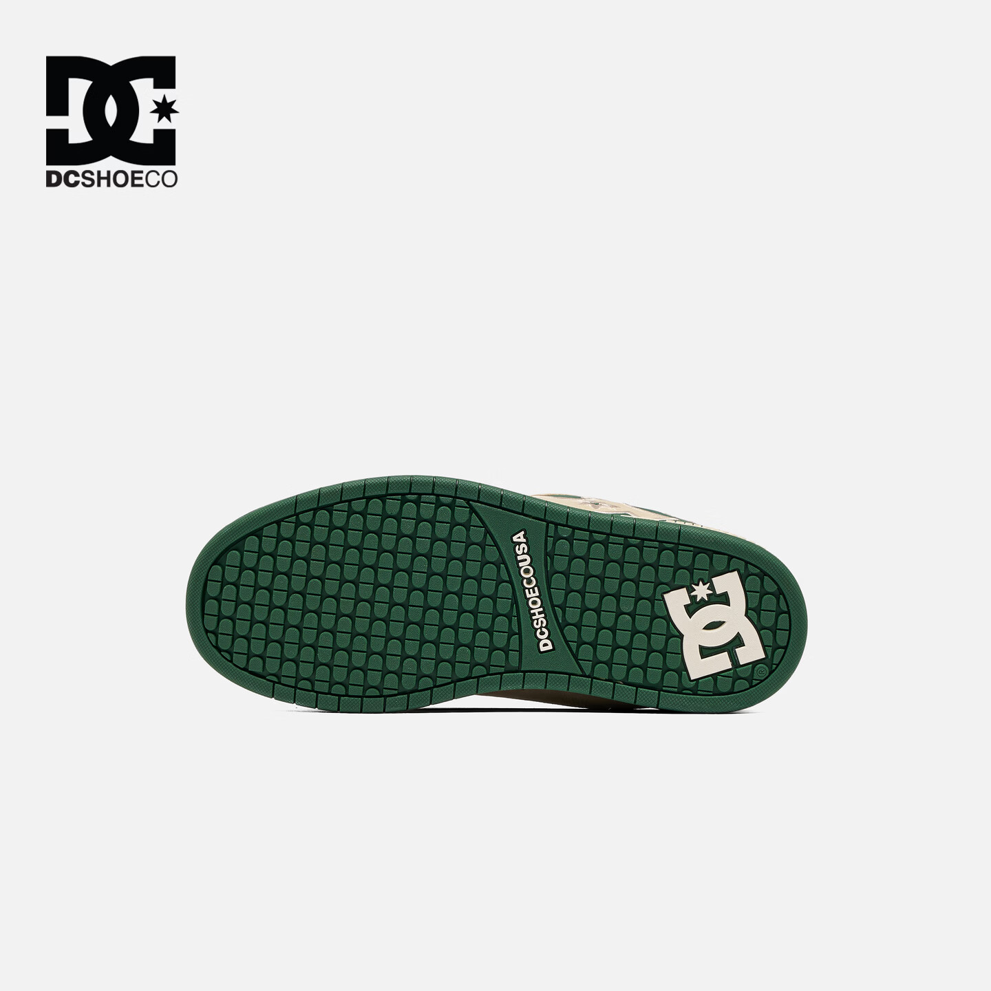 DCSHOES PRO GRAFFIK男士滑板鞋2026复古增高潮鞋舒适耐磨百搭休闲鞋174 苔原绿 36 码【标准尺码,正码正拍】