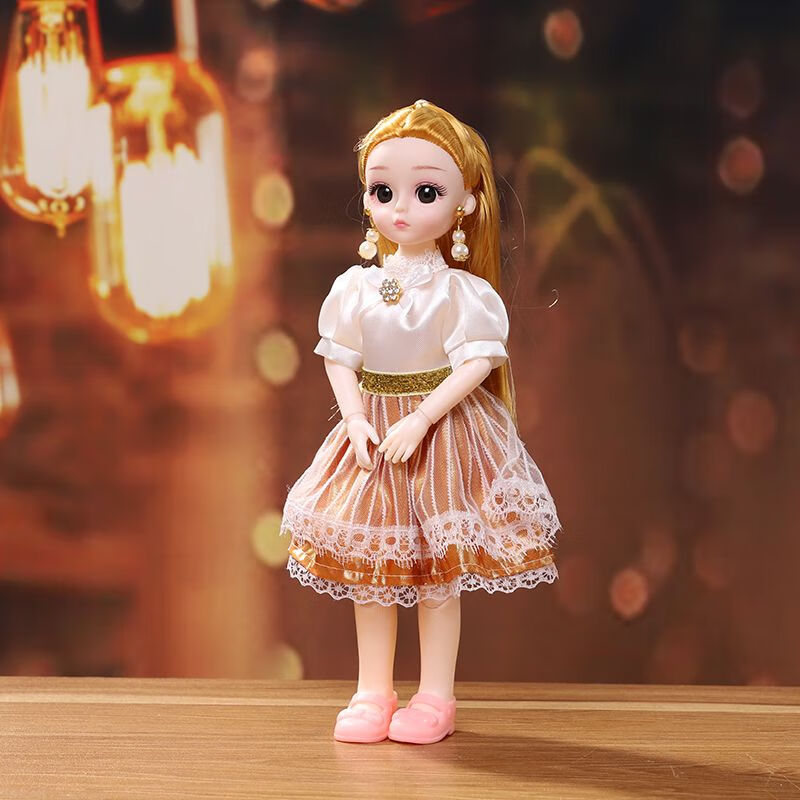 尚学季 30厘米眨眼2023新款芭比娃娃玩具3-6岁玩具礼盒女孩公主精致