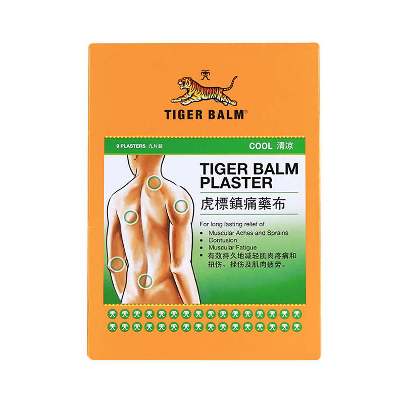 虎标TIGERBALM药布:家庭必备的舒缓产品
