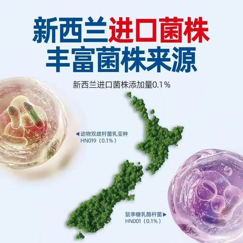 华北制药益生菌多维钙铁锌进口菌株高活性益生元无蔗糖成人中老年人 【家庭超值囤货装】 30条*12盒
